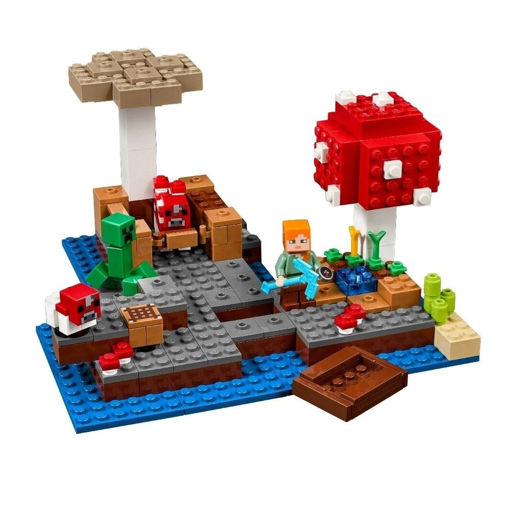 LEGO Minecraft The Mushroom Island
